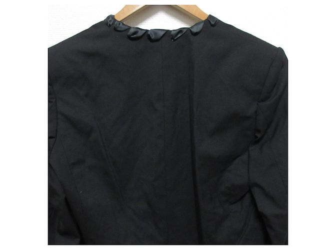 Autre Marque Veste sans col Ingeborg Noir - vue 5