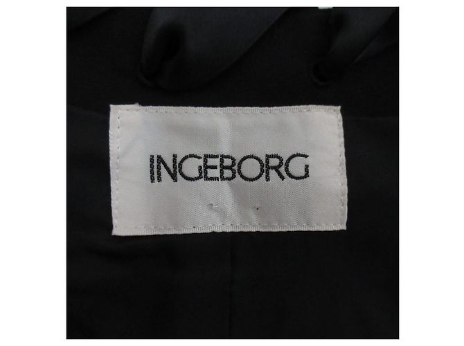 Autre Marque Veste sans col Ingeborg Noir - vue 8