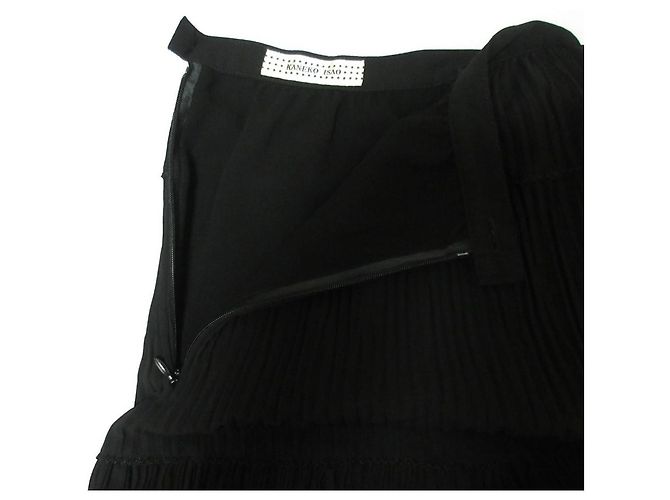 Autre Marque KANEKO ISAO Falda larga plisada Negro - vista 9