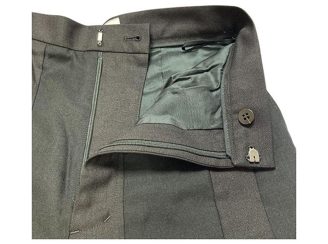 Autre Marque AKIRANAKA EX COMBI SHEER Flare Pants Schwarz - Ansicht 4