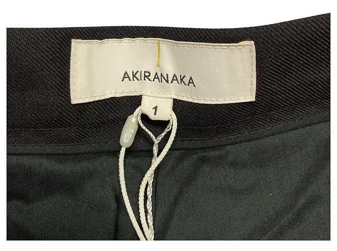 Autre Marque AKIRANAKA EX COMBI SHEER Flare Pants Schwarz - Ansicht 6