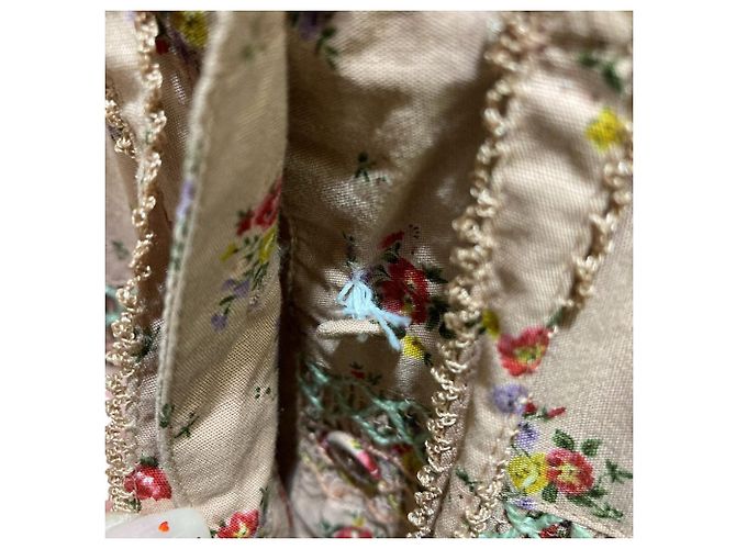 Autre Marque Langes Kleid mit Blumenprint Wonderful World Pink - Ansicht 10