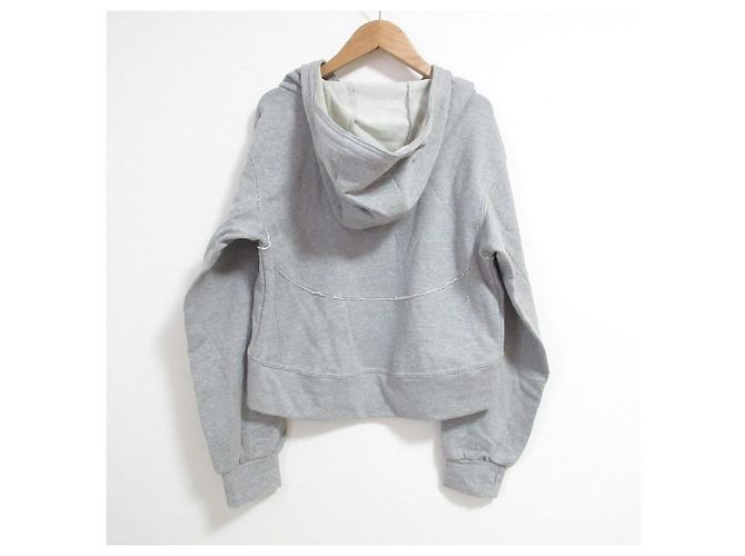 Autre Marque RUSKA VAUNI Cropped Hoodie Sweatshirt Braun - Ansicht 2
