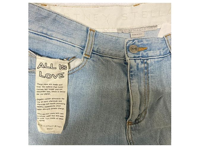 Stella Mc Cartney Stella McCartney Denimhose Blau Hellblau - Ansicht 3