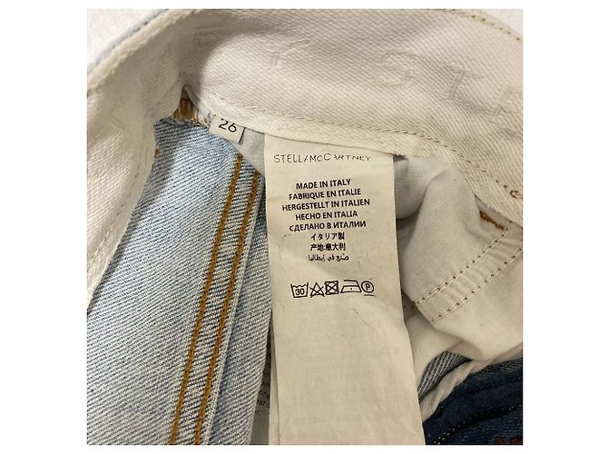 Stella Mc Cartney Stella McCartney Denimhose Blau Hellblau - Ansicht 5