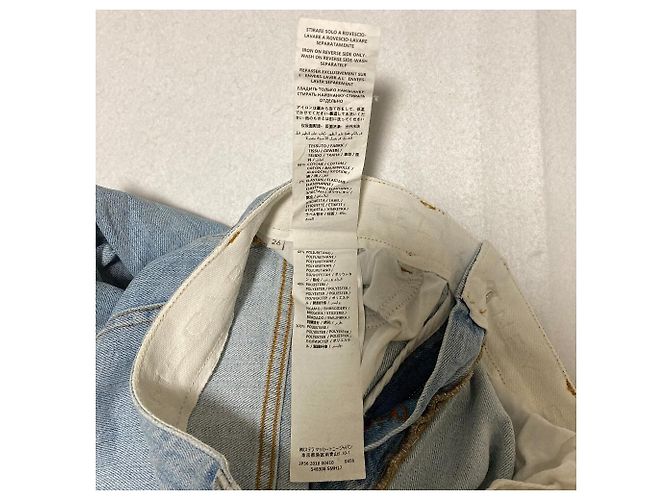 Stella Mc Cartney Stella McCartney Denimhose Blau Hellblau - Ansicht 6