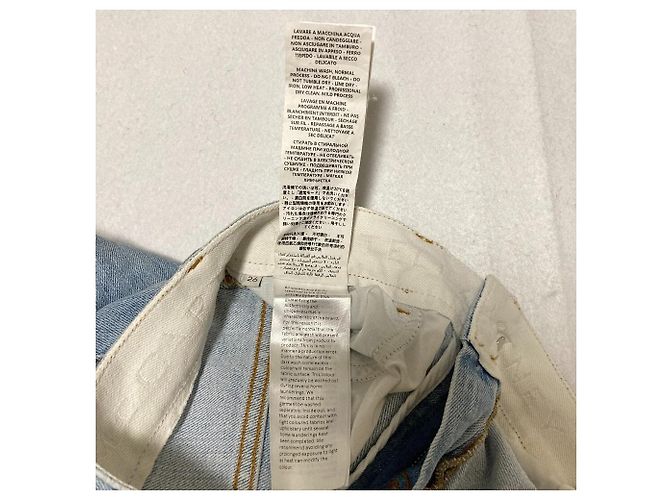 Stella Mc Cartney Stella McCartney Denimhose Blau Hellblau - Ansicht 7