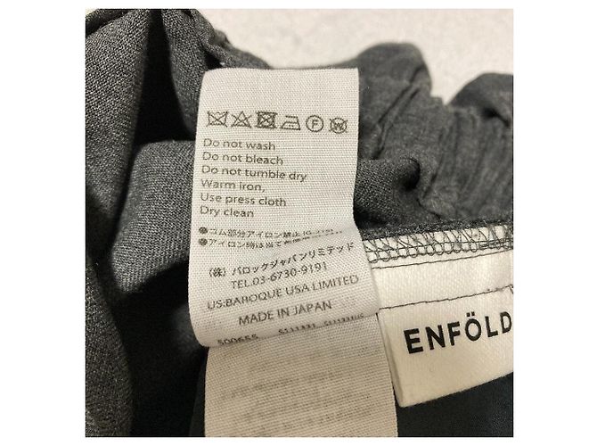 Autre Marque ENFOLD Pantaloni tapered a vita alta Marrone - vista 4