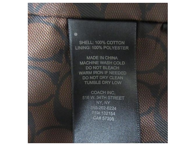 Trench Coat Corto Coach Verde Caqui - vista 12