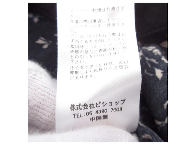 Autre Marque WHYTO. Kleid mit Blumenprint Schwarz - Ansicht 6