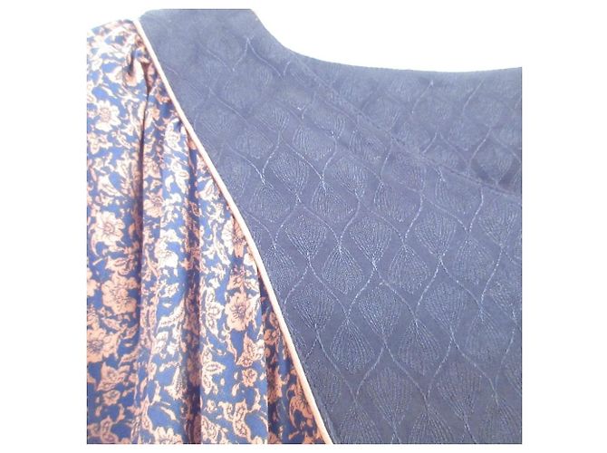 Autre Marque WHYTO. Kleid mit Blumenprint Braun - Ansicht 3