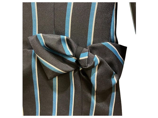 Autre Marque tricot COMME des GARCONS Stripe Jacket Blue Navy blue - view 3