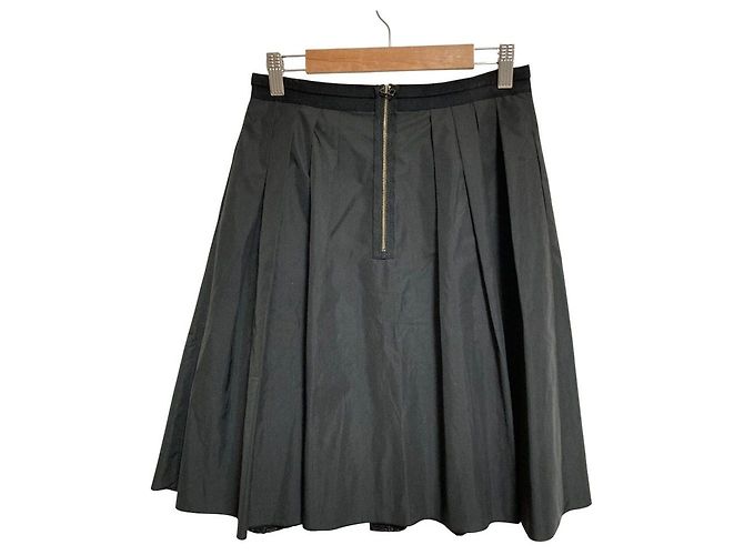 Saia de renda LANVIN en Bleu Preto - vista 2