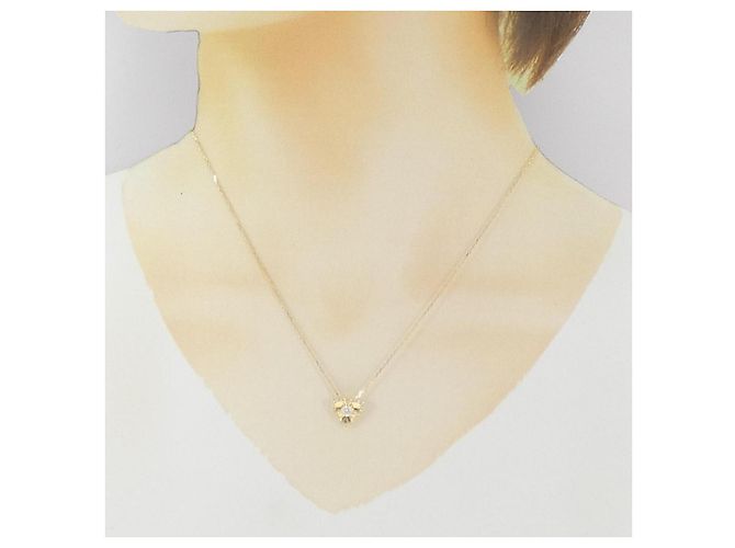 Autre Marque Collar de Diamantes Au750 Dorado - vista 6