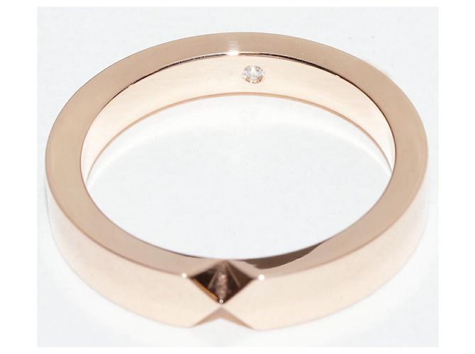 Chaumet Joséphine Triomphe de Chaumet Au750 Pink Gold Diamantring Größe 21 - Ansicht 5