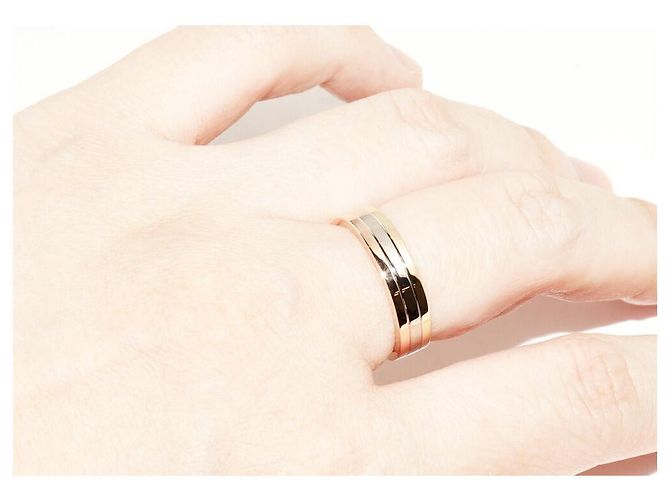 Cartier Louis Cartier Vendome Au750 Ring Größe 53 Golden - Ansicht 5