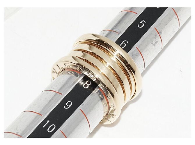 Bulgari Anello Bvlgari B.zero1 Au750 4 Band Misura 48 D'oro - vista 2