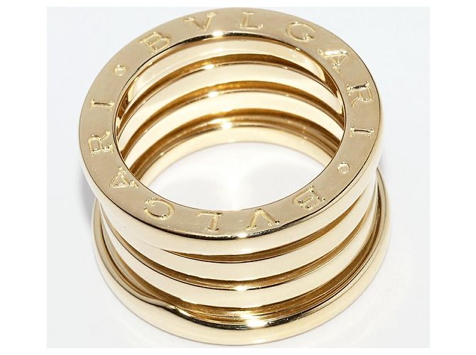Bulgari Anello Bvlgari B.zero1 Au750 4 Band Misura 48 D'oro - vista 3