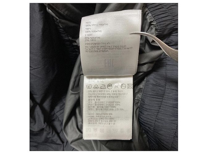Moncler ABITO Nylon Down Dress Nero - vista 10