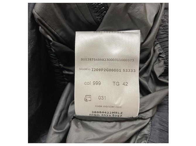 Moncler ABITO Nylon Down Dress Nero - vista 13