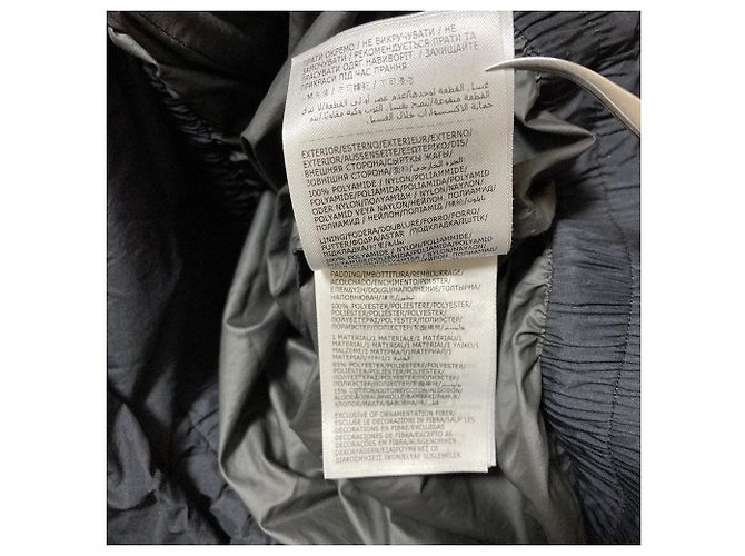 Moncler ABITO Nylon Down Dress Nero - vista 8