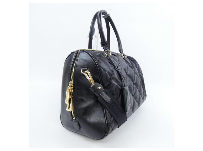 Autre Marque COCOCELUX GOLD Lederhandtasche Schwarz - Ansicht 2