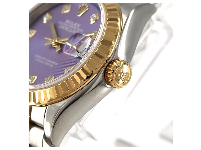 Rolex Datejust Acero Inoxidable y Oro Amarillo Automático Multicolor - vista 4