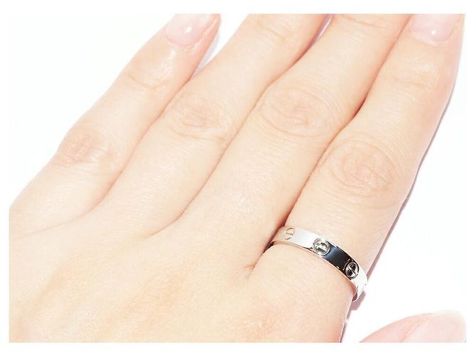 Cartier Love Ring Pt950 Ringgröße 54 Silber - Ansicht 5