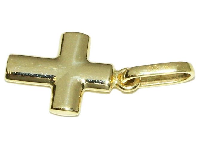 Autre Marque Pendente Croce Au750 D'oro - vista 3