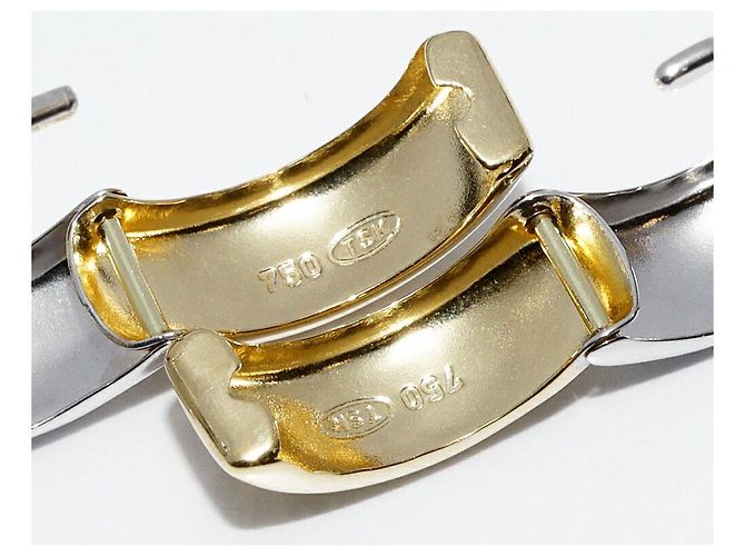Autre Marque LuxUness Au750 Ohrringe Gold Golden - Ansicht 4