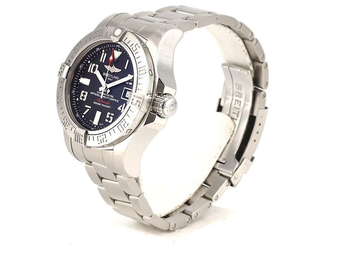Breitling Avenger II Seawolf Stainless Steel Automatic Schwarz - Ansicht 2