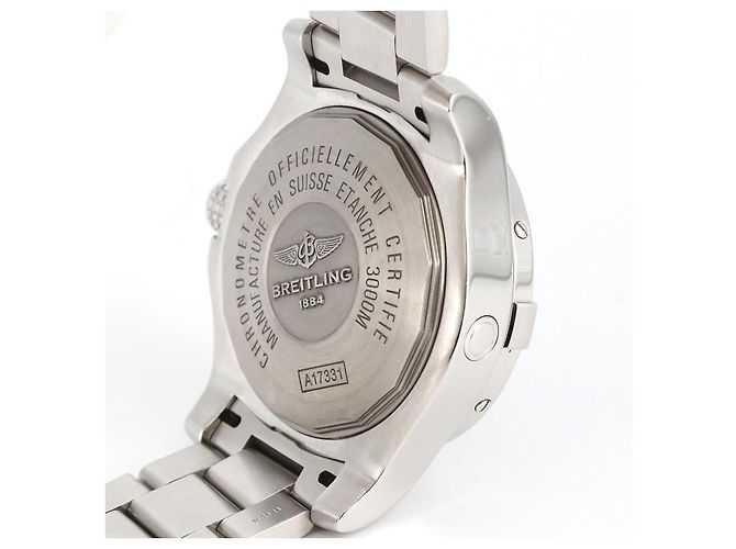 Breitling Avenger II Seawolf Stainless Steel Automatic Schwarz - Ansicht 5