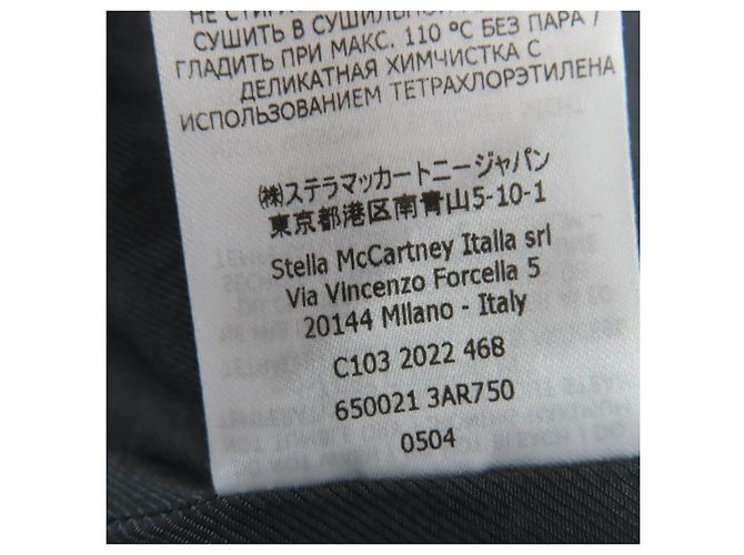 Stella Mc Cartney Giacca in lana Stella McCartney Marrone - vista 9