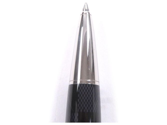 Penna a sfera Louis Vuitton Grand Tour Damier Graphite Nero Argento - vista 4