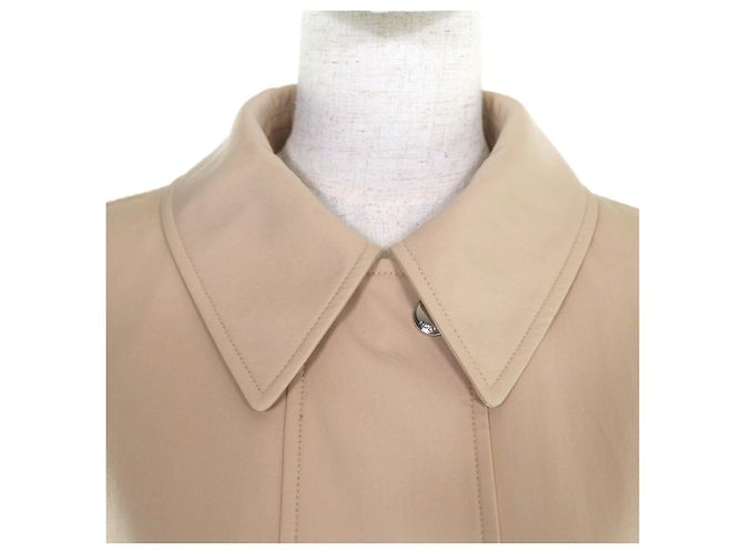 Trench Coat de Algodão Burberry Bege - vista 4