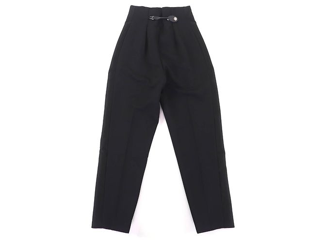 Pantalones de lana Louis Vuitton Negro - vista 3