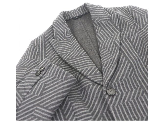 Fendi Chester Wollmantel Braun - Ansicht 2