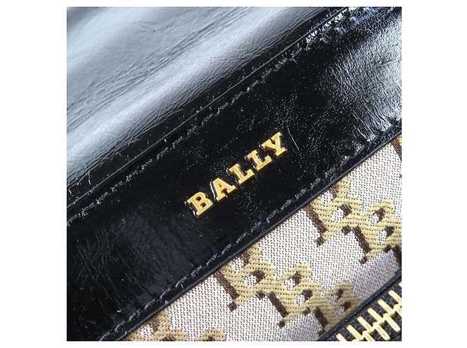 Borsa a tracolla in pelle Bally VIVA SM Viva Logo Nero - vista 12
