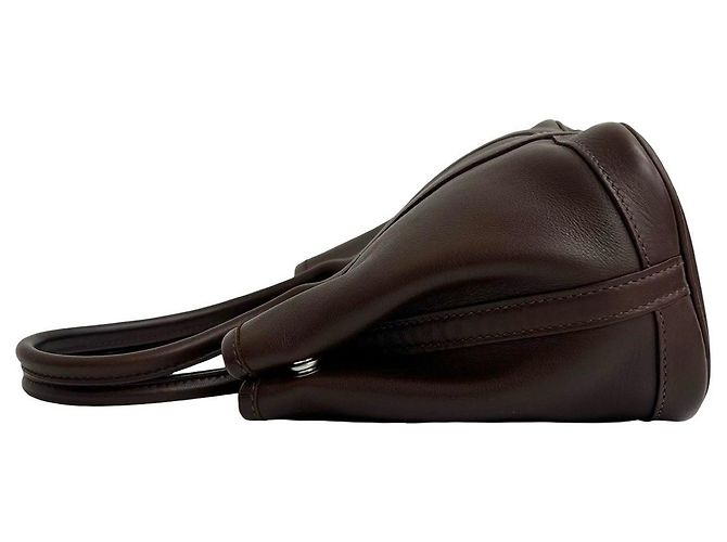 Borsa a mano Hermès Garden Twilly TPM Swift Mini Marrone - vista 5