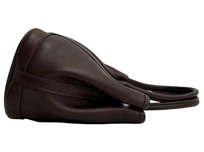 Borsa a mano Hermès Garden Twilly TPM Swift Mini Marrone - vista 6