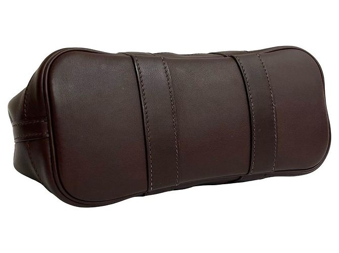 Borsa a mano Hermès Garden Twilly TPM Swift Mini Marrone - vista 7