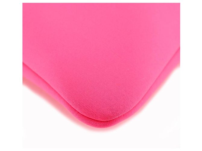 Bolsa Hermès Neobain MM em poliuretano Rosa - vista 4