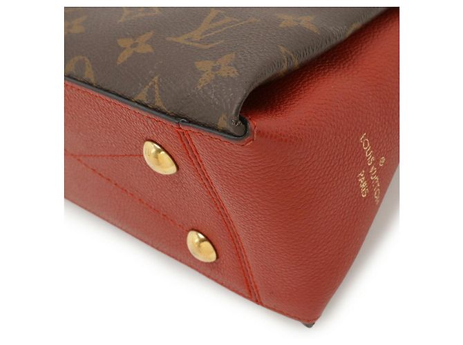 Bolsa de Ombro Louis Vuitton Slock BB Monogram Vermelho - vista 3