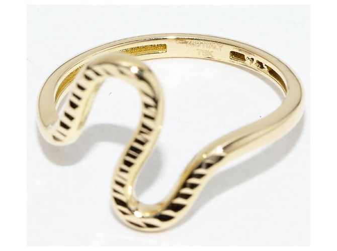 Autre Marque LuxUness Ring aus Gold Au750 Golden - Ansicht 4