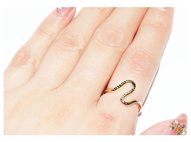 Autre Marque LuxUness Ring aus Gold Au750 Golden - Ansicht 5