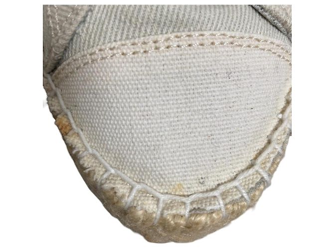 Autre Marque DIESEL Canvas Espadrille Sneaker Braun Grau - Ansicht 10