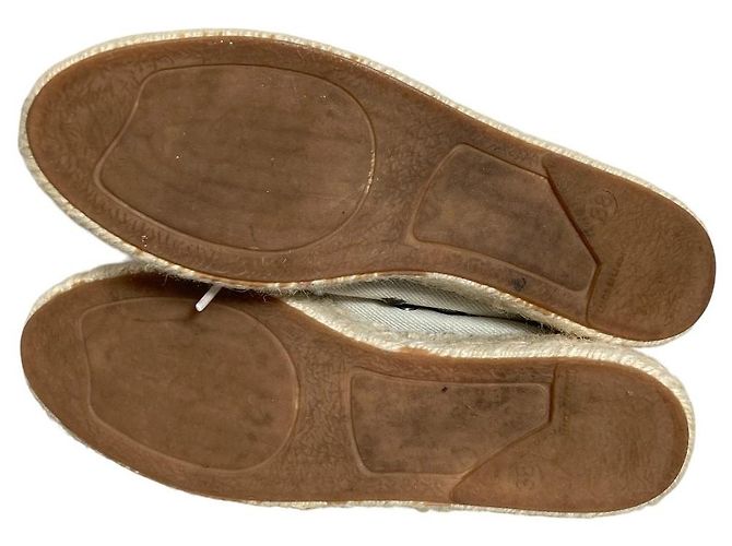 Autre Marque DIESEL Canvas Espadrille Sneaker Braun Grau - Ansicht 6