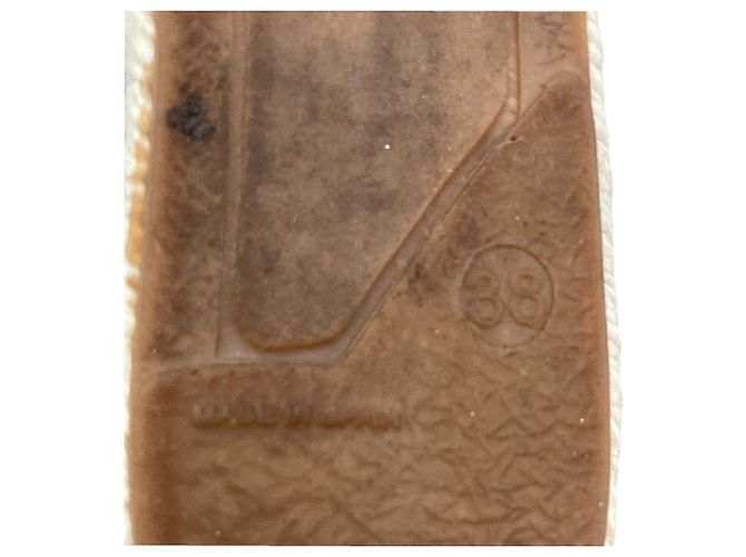 Autre Marque DIESEL Canvas Espadrille Sneaker Braun Grau - Ansicht 7