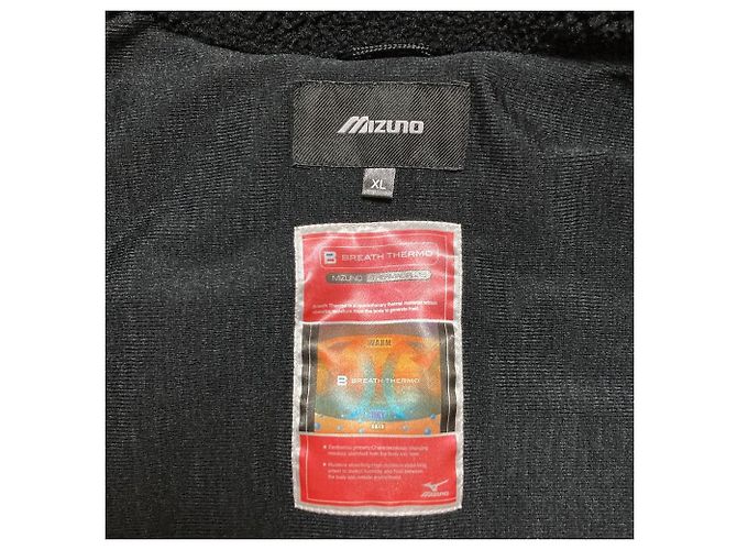 Autre Marque Mizuno Breath Thermo Boa Coat Negro - vista 5