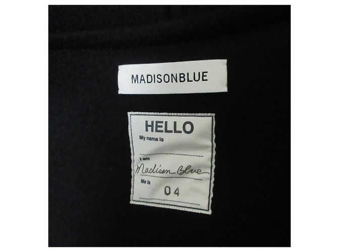 Autre Marque Cappotto lungo Duffle MADISONBLUE Nero - vista 6